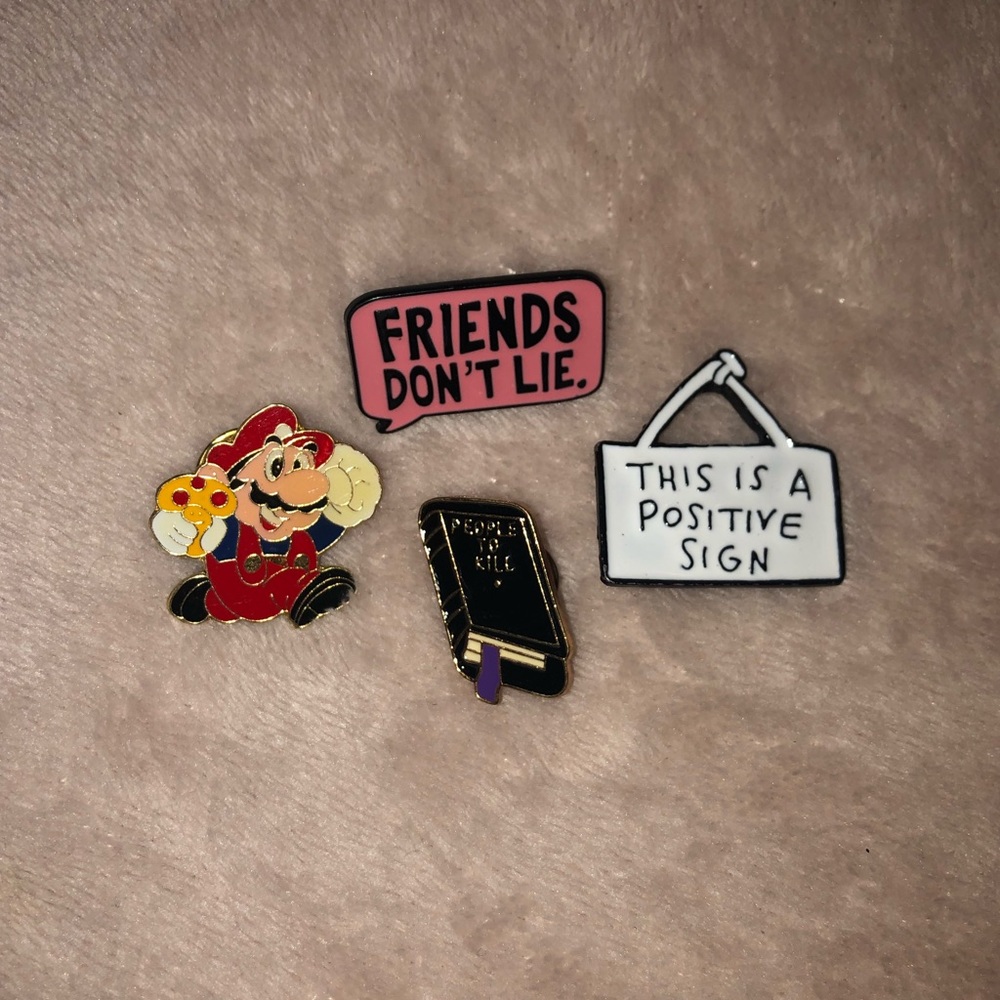 Bundle of Pins Purchased at New York Comic-Con